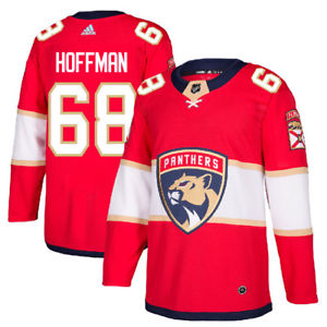 Men's Adidas Florida Panthers #68 Mike Hoffman Red Stitched NHL Jersey Men's Adidas Florida Panthers #68 Mike Hoffman Red Stitched NHL Jersey